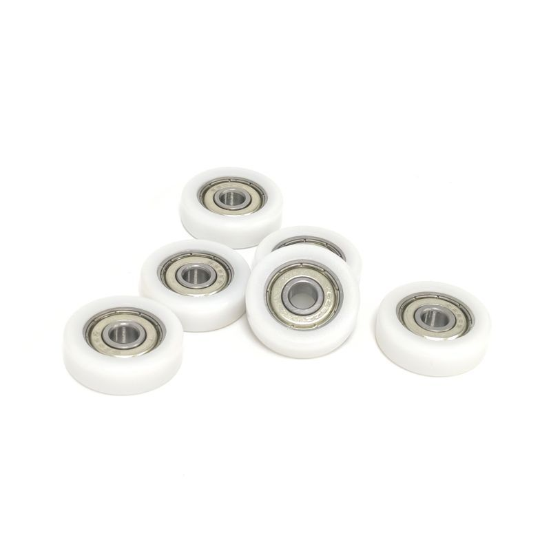 BS62626-8 Białe plastikowe łożysko kulkowe powlekane plastikiem